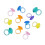 110Pièces Fille Multicolores Accessoires Enfant 1