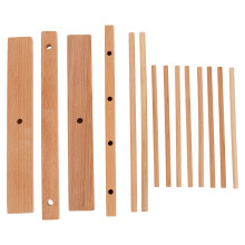 2Pièces Porte-Pâtes En Bois Pour Cuisine Maison Restaurant Khaki