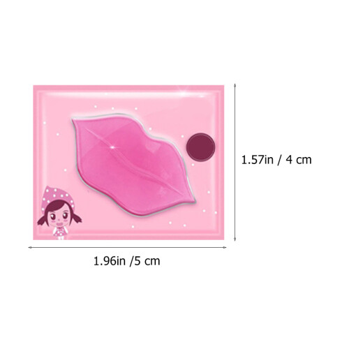 40Pièces Masques Gel Rose Collagène Hydratation Et 1