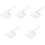 5Pièces Litière Scoop Métal Confortable Argent 5