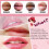 40Pièces Masques Gel Rose Collagène Hydratation Et 5