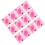 40Pièces Masques Gel Rose Collagène Hydratation Et 8