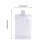 100Pièces Pochettes Transparente Recyclable À Bouchon Étanche 7