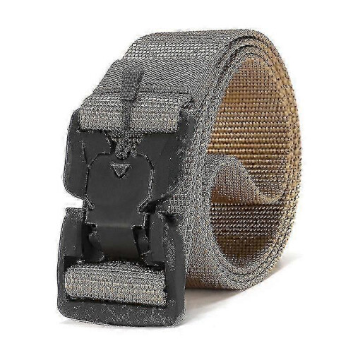 (140CM,Khaki1)Military Equipment Combat Tactical Belts