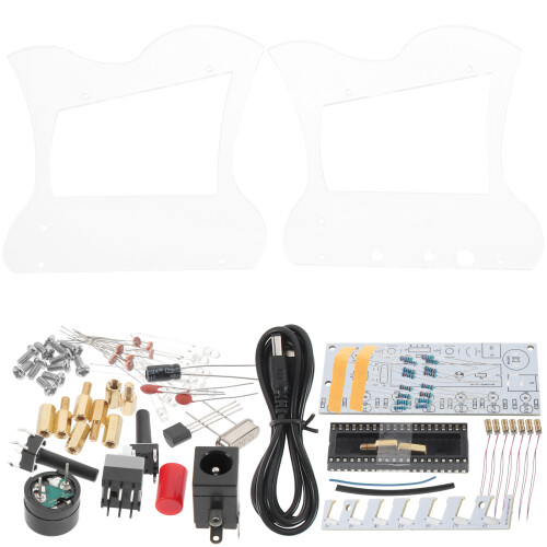 1Ensemble Harpe Lyre DIY 7 Cordes ABS Cuivre Electronique