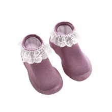 1Paire Bébé Épaisses Anti- En Violette