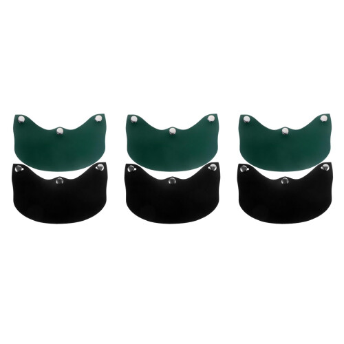 6Pièces Visier Casque Détachable 2