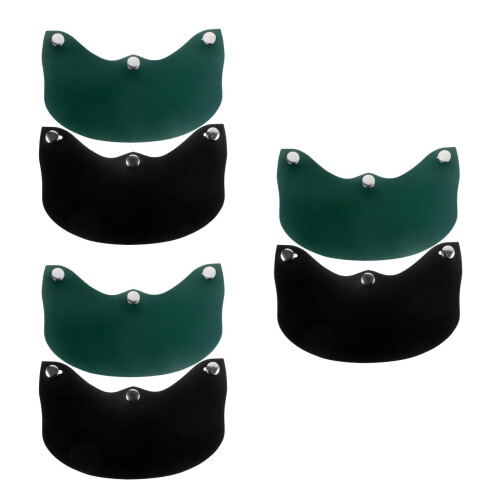 6Pièces Visier Casque Détachable 1