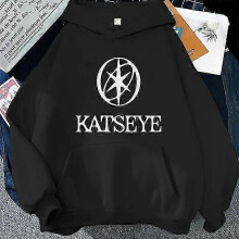 (L,Number 20)Katseye Tour Korean-Style Printed Pullover Hoodie For Women, Loose Casual Sweatshirt, Hot-Selling 0926