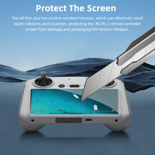 Protector de pantalla PET 9H para dron RC RC2 AIR3 2