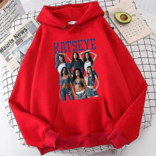 (S,Number 21)Katseye Tour Korean-Style Printed Pullover Hoodie For Women, Loose Casual Sweatshirt, Hot-Selling 0926