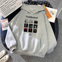 (S,15109)the Weeknd hoodies women 90s anime gothic funny Pullover female streetwear Hood