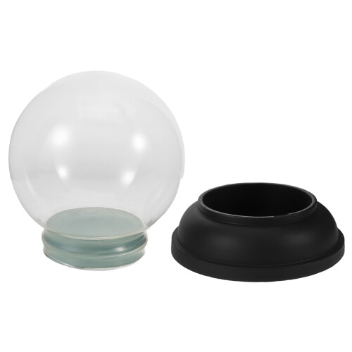 3 Pièces Globe De Neige En Verre À Pour Décoration 2