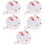5Pièces Épingle Couture Poignet Lapin Réutilisable 5