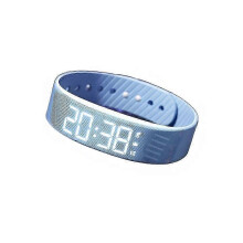 (Light Blue) New Fitsleeps Alarm Clock Watch,Fitsleeps Alarm BraceletSilent Vibration Wake-Up