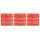 3Pièces Rouges Design 2025 Fête Printemps 6