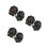 6Pièces Auto Portable En ABS Noire Pour Et Bateau 4