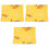 3Pièces Bébé Absorbant Coton 4