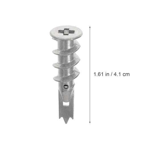 chevilles expansion 100 pièces pour mur plâtre -plâtre 1