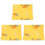 3Pièces Bébé Absorbant Coton 3