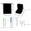 4Ensembles Ensemble Mini Entonnoirs Acier Pour Urne Compact Coloré 11
