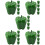25Stk Imitierte Paprika Grüne Gemüsemodell Fotohintergrund 9