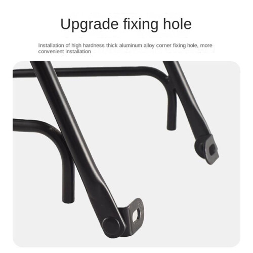 Bicycle Front Rack Bicycle Basket Bracket Mountain Bike Front Rack Alloy Front Fork Rack Bicycle Equipment