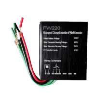 4000W 6000W Wind Solar Hybrid MPPT Charge Controller 24V Low Wind Boost Waterproof IP65