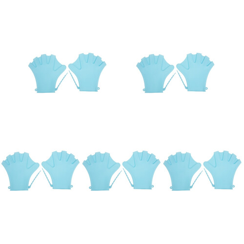 5Paires Palmés Ajustables Ciel Protection Natation 2