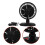 3Pcs Portable USB Car Fans ABS Compact Low Noise Adjustable Black 11