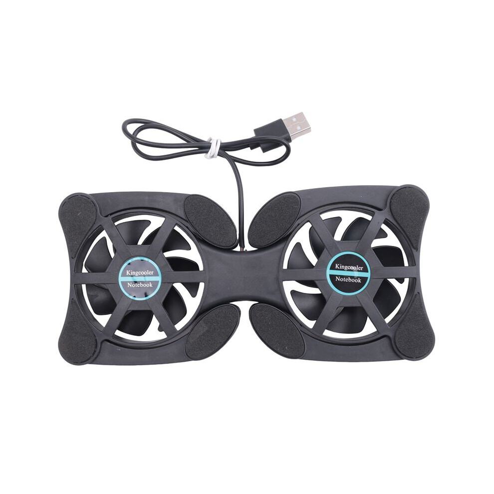 Laptop Cooling Base, Laptop Pc Support - Easy To Carry,Compatible For 10-15.6Inch With 2 Silent Fans And Usb Port 6034089999195