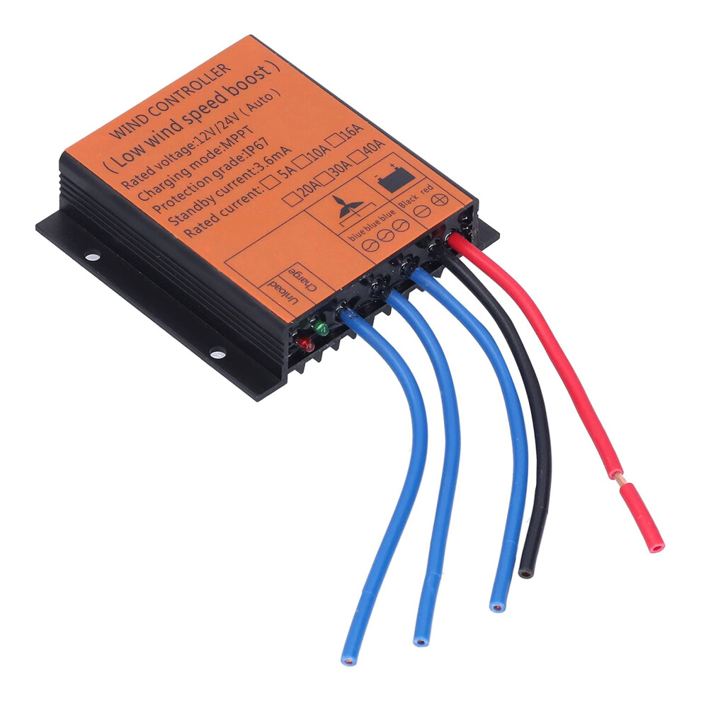 Wind Turbine Charge Controller 30A Mppt Regulator 12V 24V With Led Display For 100W 400W Systems 9330225712329