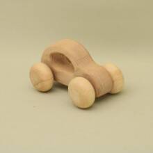 Wooden Toy Car Montessori Natural Handmade EcoFriendly Push Vehicle for Toddlers Babies