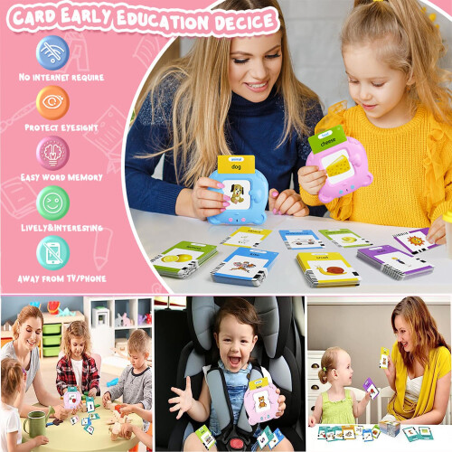 Educational Toys for Toddlers Talking Flash Cards, Interactive Learning Game, 224 Sight Words 1