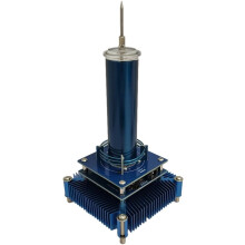 Coil Plasma Speaker with Wireless Audio, Visible Voltage Discharge, Mini Desktop Model