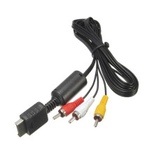 1,8 M HDTV AV Audio Video Kabel Audio & Video Kabels voor 2 3 PS2 PS3 AV A/V Component Kabel Snoer Draad