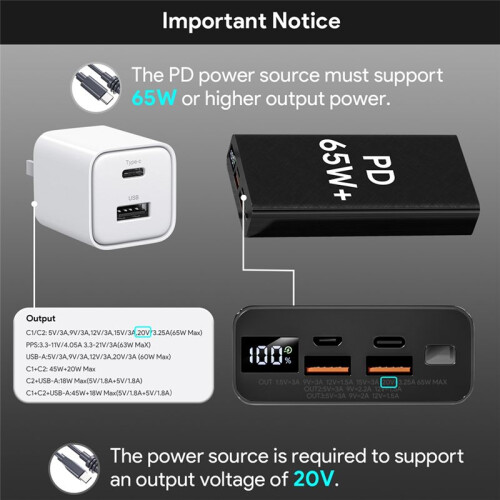 Cordon D'Alimentation pour Starlink  USB-C Vers Câble D'Alimentation CC Câble D'Extension Mâle de Type C Étanche 2 M 2