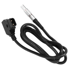 Durable D-TAP to 2 Pin Male Power Cable for Teradek Bolt Pro 300 RX Monitor Power Supply Solution