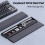 Desktop Storage Box Mechanical Keyboard Wrist Pad Hand Mouse Wrist Pad  Support Office Typing Wrist White 5
