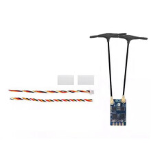 ELRS 2.4Ghz Dual Core RX Diversity Receiver ESP32+TCXO FPV RX for RC Airplane FPV Long Range DIY Parts B
