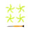 Drone Propellers F Color Lightweight Quick Replacement for Stable Vibration Flight 5