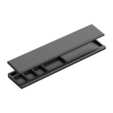 Caja de Almacenamiento de Escritorio Teclado Mecánico Almohadilla de Muñeca Almohadilla de Muñeca de Mano para Mouse Soporte de Palma Muñeca de