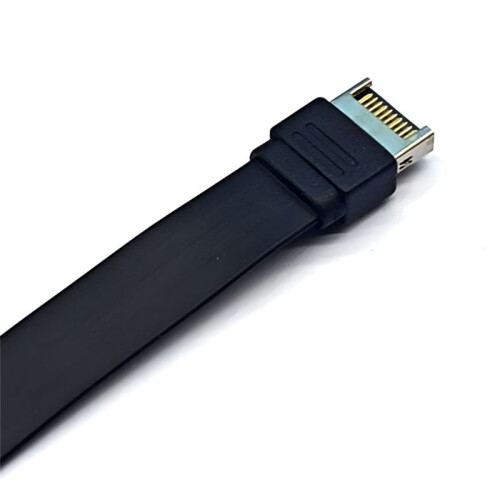 Connectors USB 3.2 Front Panel Extension Cable,GEN2x2 Baffle Cable TYPE-E to Chassis Type-C Front C Female 10G/20Gbps B 1