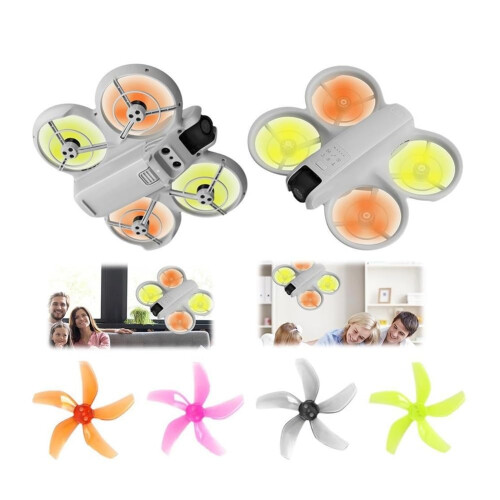 Drone Propellers F Color Lightweight Quick Replacement for Stable Vibration Flight 2
