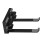 Adjustable Vertical Laptop Stand, 3-Slot Padded Stand for 16 Inch Laptops, Rectangular Base, Enhanced Stability Black 2