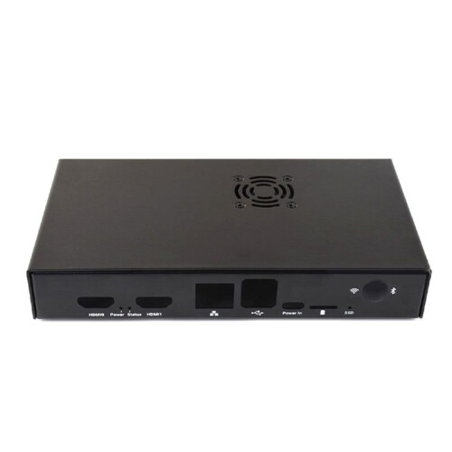 Voor Raspberry Pi Compute Module 5-Behuizing - CM5-Behuizing met Koelventilator, voor CM5 IO-Bord