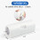 Cable Organizer Clip Snap Drop Wire Holder Cord Management Self-Adhesive Cable Fixed Clamp Office Deak Wiring Accessory 6