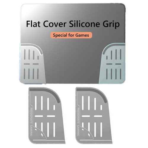 2pcs Soft Silicone Controller Game Holder Trigger Gamepad Grip Handle Gaming Accessories for  Tablet PUBG Mobile 2