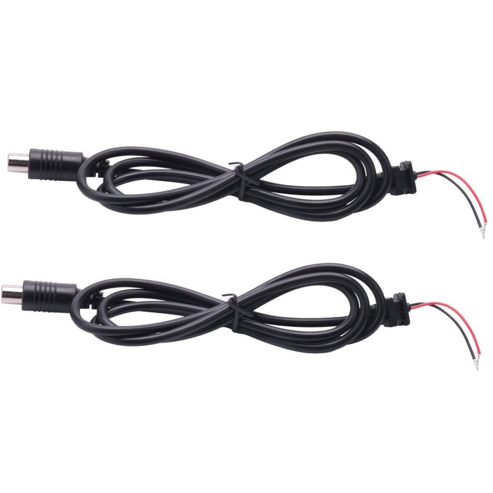 2X Electric Scooter 42V 2A Charger Accessories Power Cord Charging Cable For M365 Electric Scooter Adapter Black 6033189704791