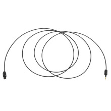3X  3,5 mm Stecker Digital Optical Audio Kabel SPDIF Optical Fiber  2M